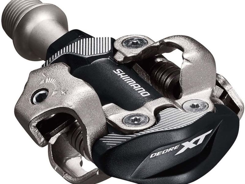 Shimano PD-M8100 SPD Fahrradpedale (schwarz | 9/16" | zweiseitig | ohne Reflektor)