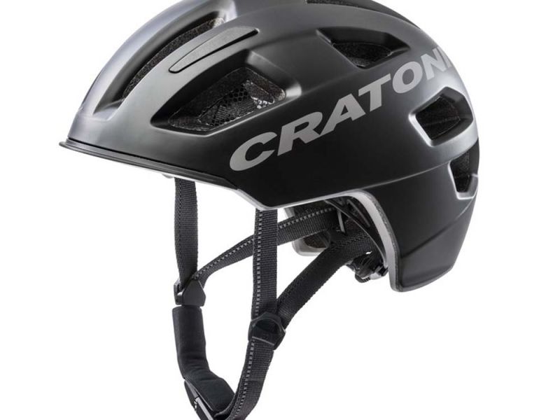 Cratoni C-Pure City Fahrradhelm (mattschwarz)