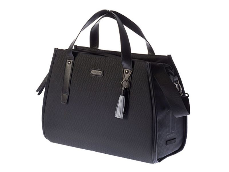 Basil Noir Business saddle bag (18 litres)