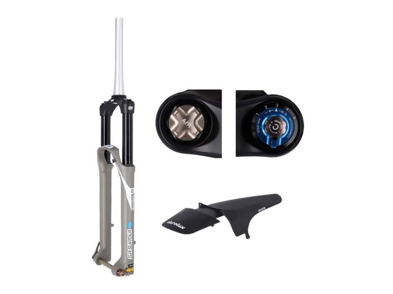 SR Suntour SF21 DUROLUX36 EQ BOOST R2C2 Federgabel (29" | grau | TEAM Taper | A-Head 15mm 160mm)