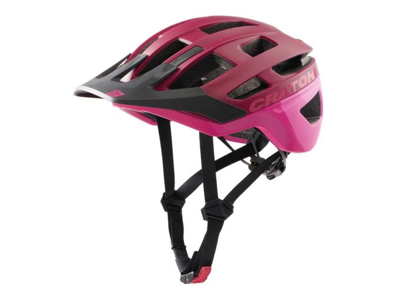 Cratoni AllRace Fahrradhelm (lila)