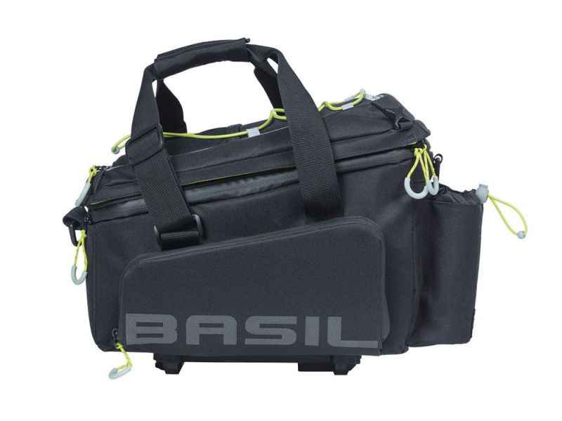 Basil XL Pro Gepäckträgertasche (9-36 Liter | MIK | schwarz)