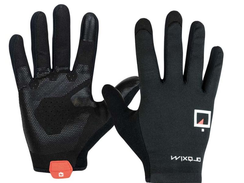 Prologo Proxim Long Fingers Fahrradhandschuhe (schwarz / grau)