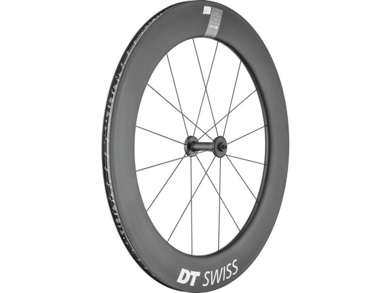 DT Swiss ARC 1400 Dicut 80 Vorderrad (28“ | Carbon | 100/5mm QR Stahl)