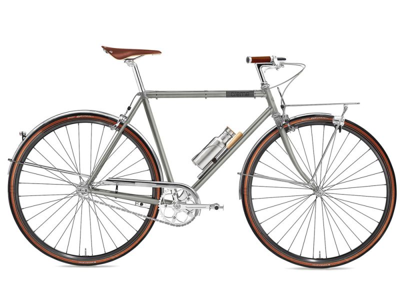 Creme Caferacer Heritage City Fahrrad (28“ | titangrau)-57 cm