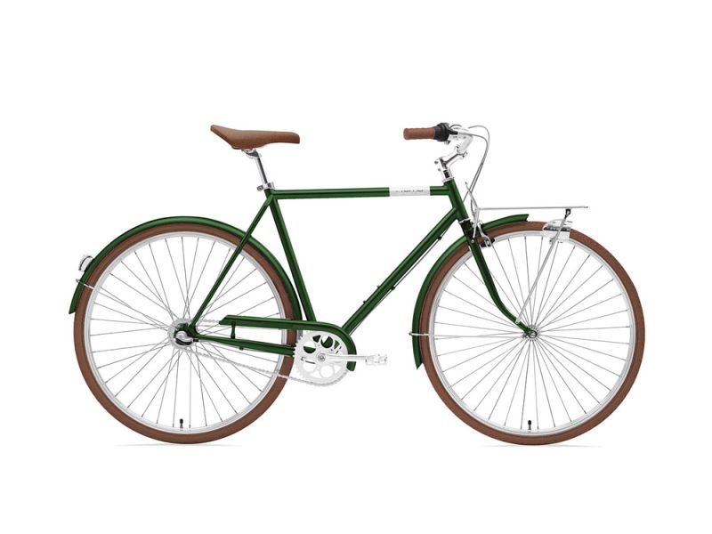 Creme Caferacer Uno City Fahrrad (28“ | jungle)-57 cm