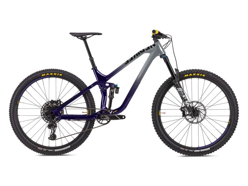 NS Bikes Define AL 155 Fullsuspension MTB (29" | violett / grau)-S