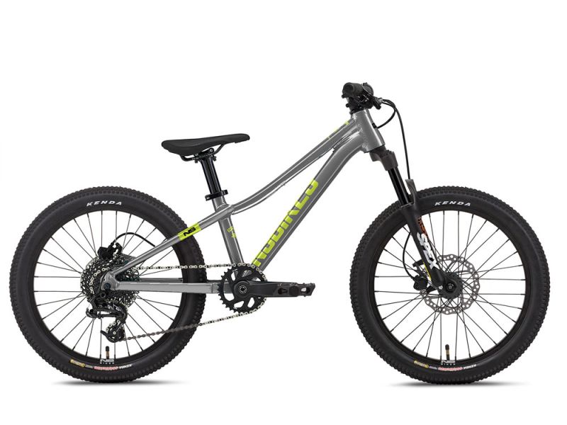 NS Bikes Eccentric Kinderfahrrad (20“ | chrome)-one-size