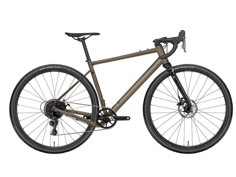 Rondo MYLC AL 1 Gravel Plus Rennrad (28“ | champagne / schwarz)-XL