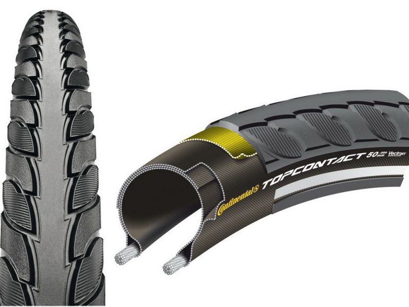 Continental Reifen TopContact II faltbar 28x1.60" 42-622 Reflex