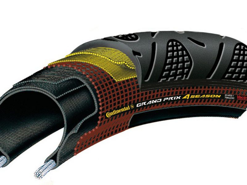 Continental Reifen Grand Prix 4-Season faltbar 28" 700x23C 23-622 Dura Skin