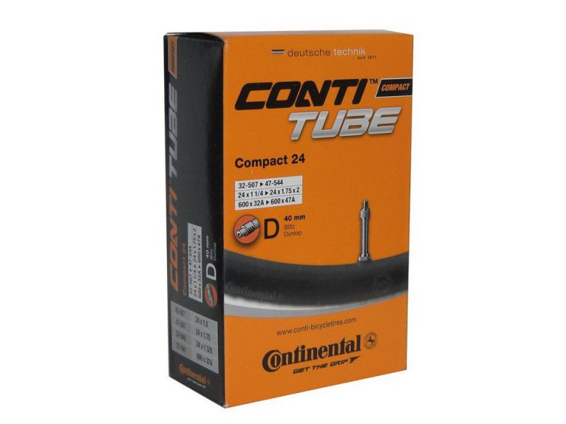 Continental Schlauch Compact 24 24x1 1/4-1.75" 32/47-507/544 DV 40mm