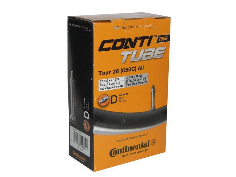 Continental Schlauch Tour 26 26x1 1/8-1.75" 37/47-559/597 DV 40mm