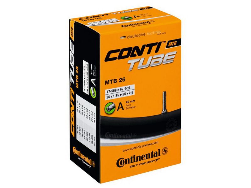 Continental Schlauch MTB 26 Downhill 15 mm 26x2.30/2.70" 57/70-559 AV 40mm