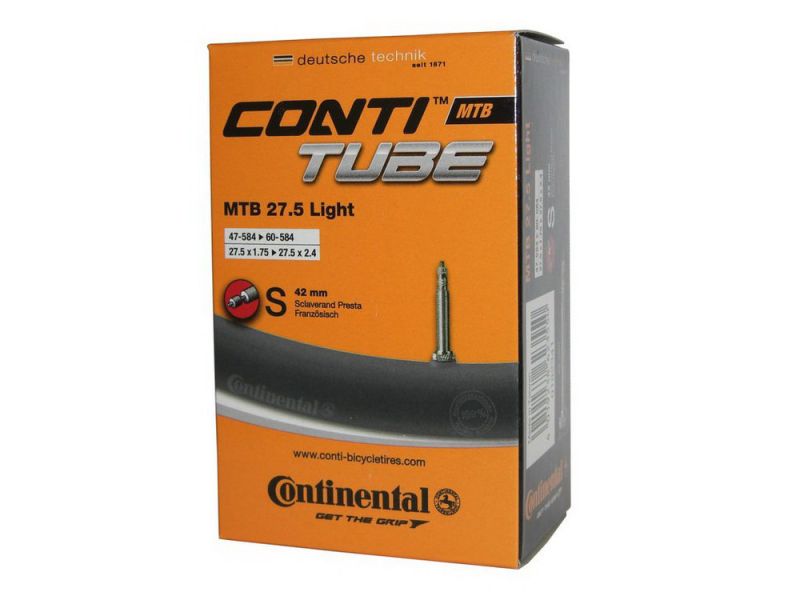Continental Schlauch MTB 27.5 light 27.5x1.75/2.40" 47/62-584 SV 42mm