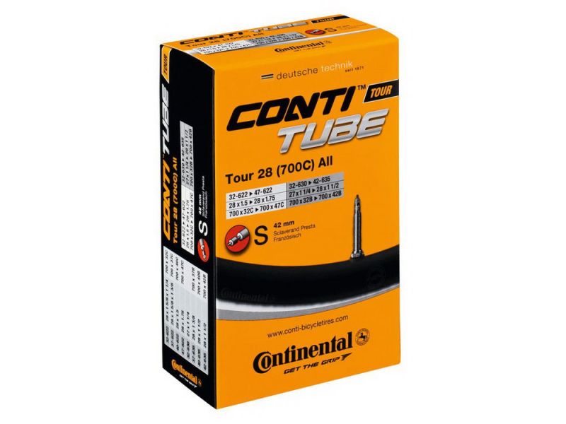 Continental Schlauch Tour 28 all 27/28x1 1/4-1.75" 32/47-622/635 SV 60mm