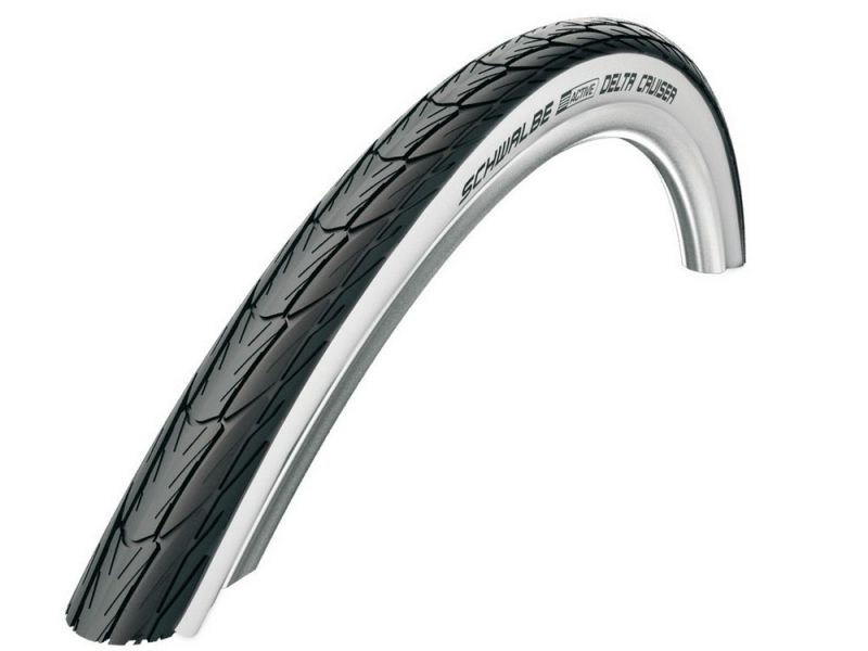 Schwalbe Reifen Delta Cruiser HS392 24x1 3/8" 37-540 -TSkin KG SBC