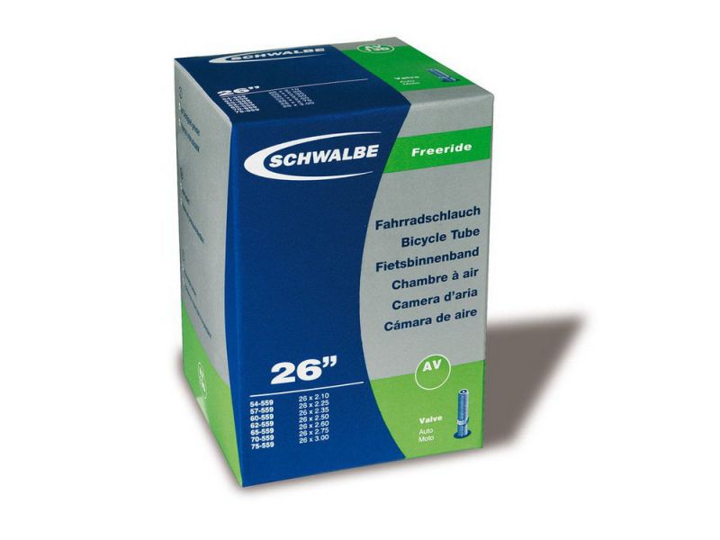 Schwalbe Schlauch AV 13F TR 4 Freeride 26x2.10-3.00" 54/75-559 AV40mm