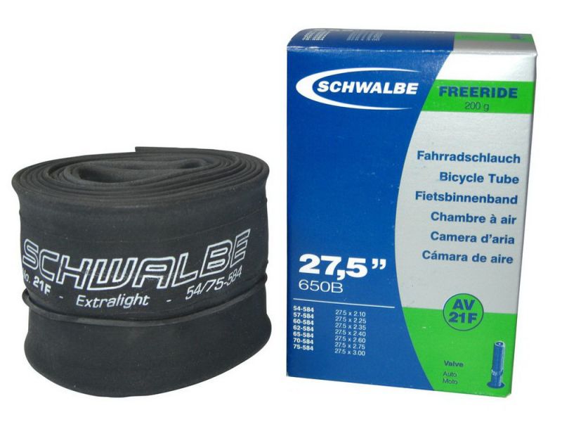 Schwalbe Schlauch AV21F TR4 Freeride 27.5x1.75-3.00" 54/75-584 AV40mm