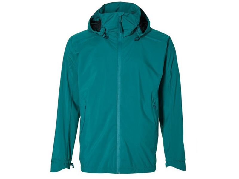 Basil Skane rain jacket men (blue-green)