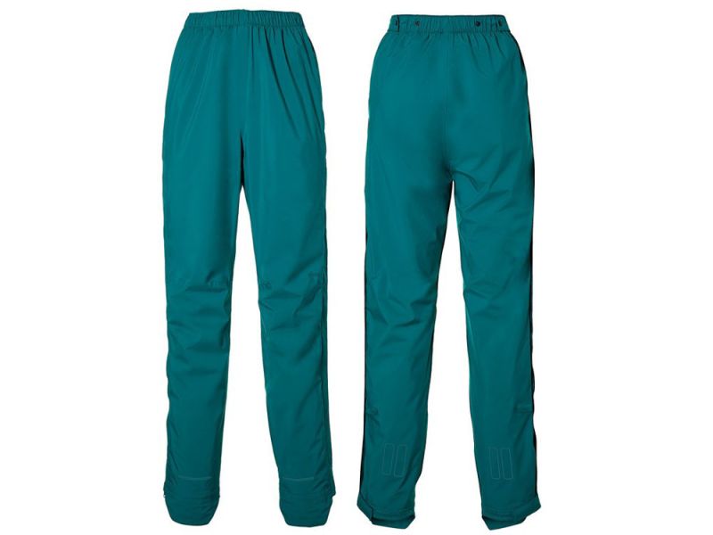 Basil Skane rain trousers men (blue-green)