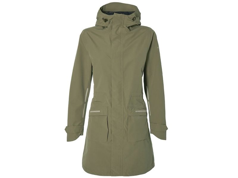 Basil Mosse rain parka women (olive green)