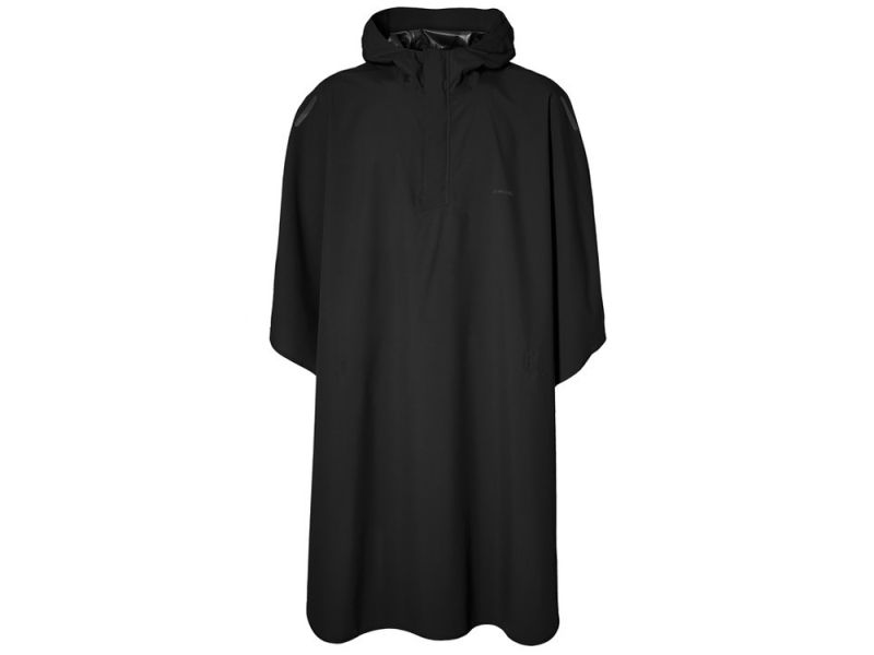 Basil Hoga rain poncho (pitch black)