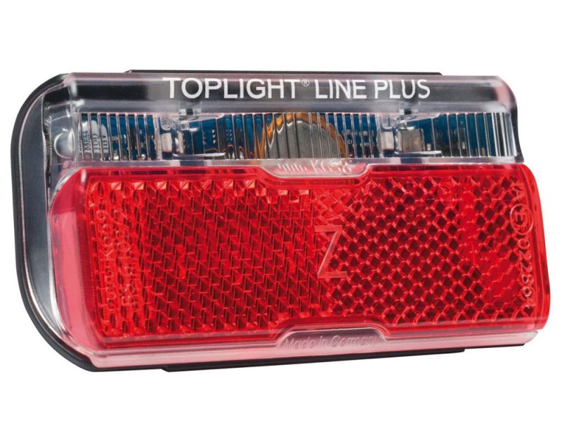 b&m Toplight Line brake+ rear light with brake light function and parking light (80mm)