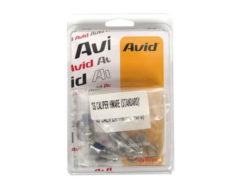 Avid Schraubenset für Scheibenbremse Edelstahl inklusive Beilagscheiben CPS & Standard