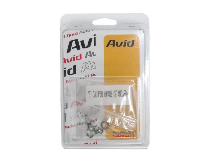 Avid Schraubenset für Scheibenbremse Titanium T25 inklusive Beilagscheiben Standard