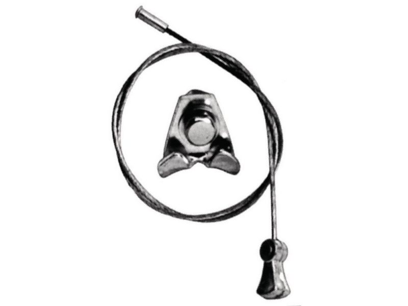 Diverse Querzug für Canti-Bremse universal 380mm mit Kabelhalter