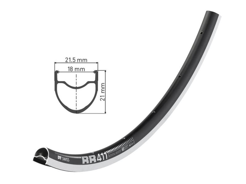 Felge RR 411 28" schwarz