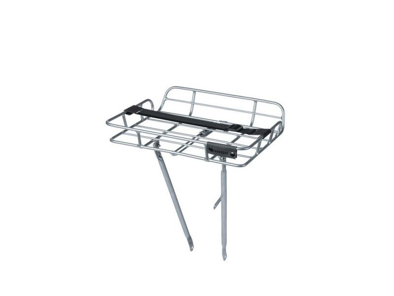 Basil Portland High front rack (chrome)