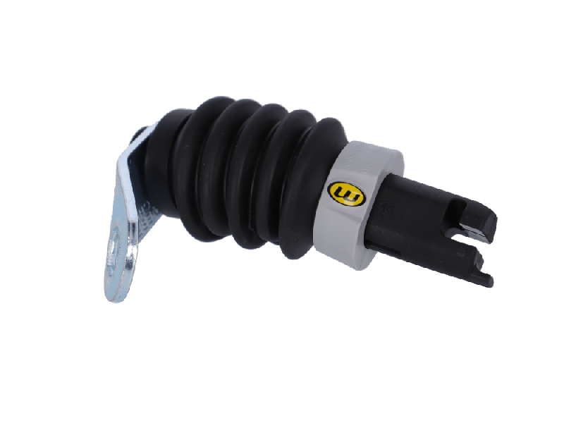 Weber Version EL, Anhängerkupplung
Anhängerkupplung Weber EL bis 80kg, Achs-/Ausfallendenmontage, Lastenversion