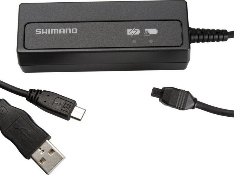Shimano Batterieladegerät mit Netzkabel SMBCR2 für Ultegra/Dura Ace DI2