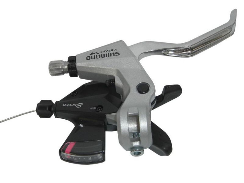 Shimano Schalt- und Bremshebel Altus ST-M310 2-Finger 8-fach rechts V-Brake 2050mm