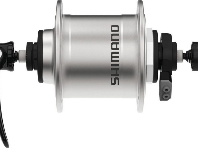 Shimano Vorderrad Nabendynamo DHT4000 100mm 36 Loch mit SNSP