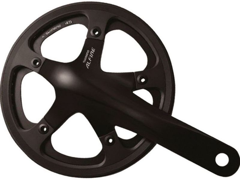 Shimano KRG Alfine 45 Zähne 170mm FC-S501 mit KSS Hollowtech II