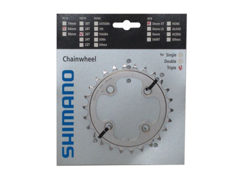 Kettenblatt 26 Z. LK 4x64mm