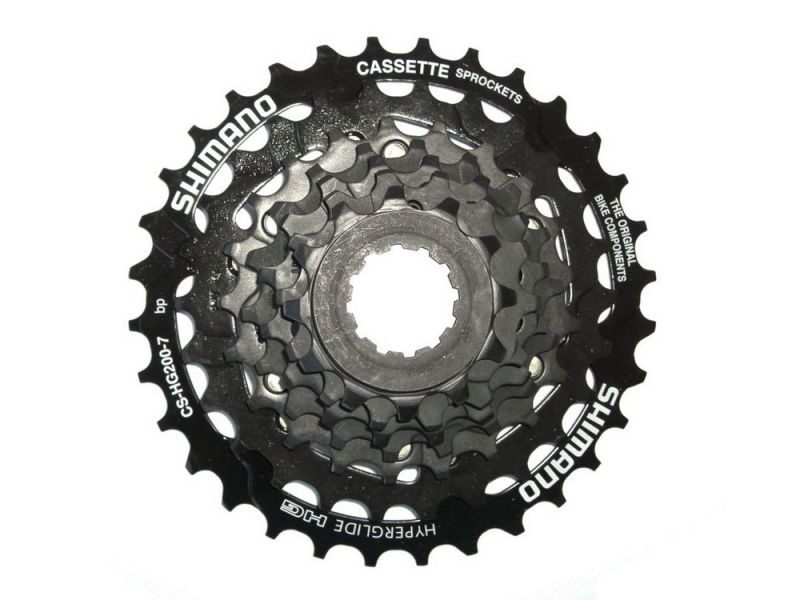 Shimano Zahnkranz-Kassette CSHG200 7-fach 12-14-16-18-21-26-32 Zähne
