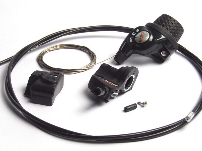 Shimano Revo Shift Nexus SL-3 S35 für 3-Gang Nabe mit Zug und Clickbox