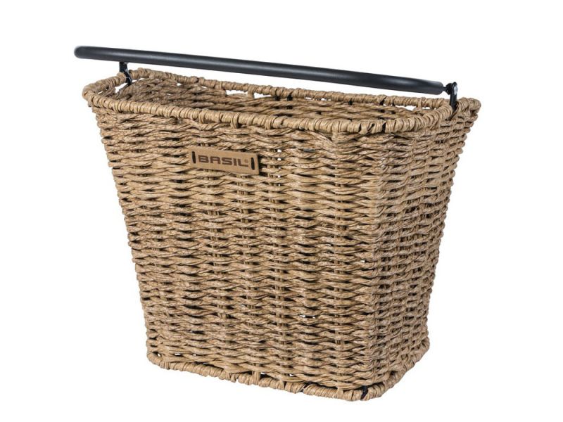 Vorderrrad-Korb Bremen Rattanlook