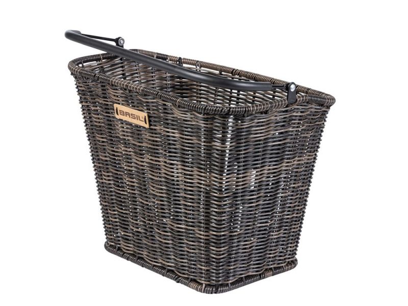 Vorderrrad-Korb Bremen Rattan Look