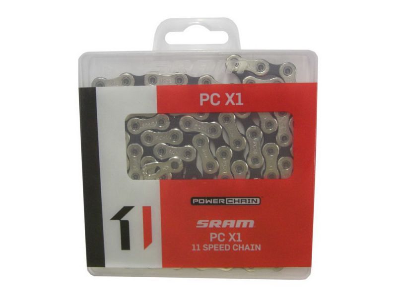 Sram Schaltungskette PCX1 Solid Pin 118 Glieder 11-fach mit Power-Lock speed