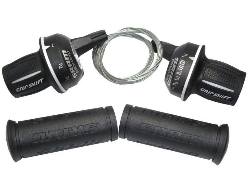 Sram Drehgriffschalterset MRX Comp 7-fach hinten Micro Front 1:2