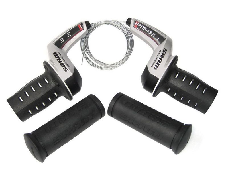 Sram Drehgriffschalterset Centera 9-fach hinten 1:2 Micro Front