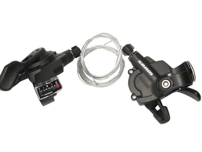 Sram Trigger-Schalterset X3 7-Gang hinten 93.030 Index Front 3-Gang