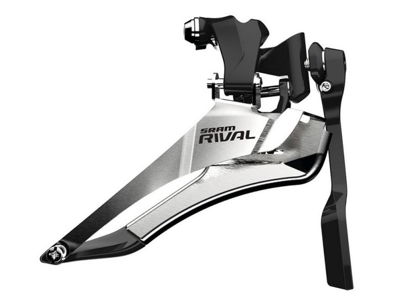 Sram Umwerfer vorne Rival 22 2x11 Yaw Braze-On mit Chain Spotter