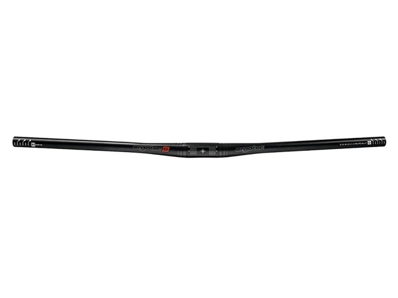 ergotec Flat bicycle handlebar (Alu | ø31,8mm | 780mm | 12° / 0°)
