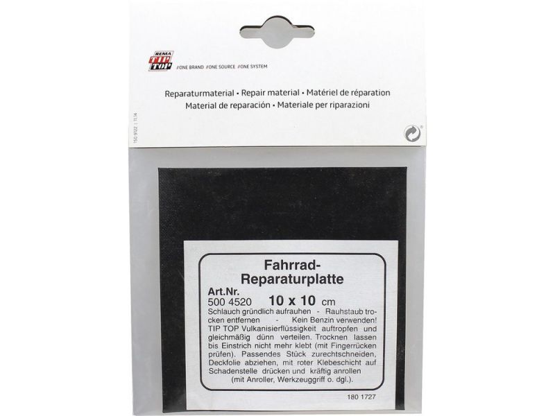 Tip Top TT SB Schlauch-Reparaturplatte (10x10 cm)